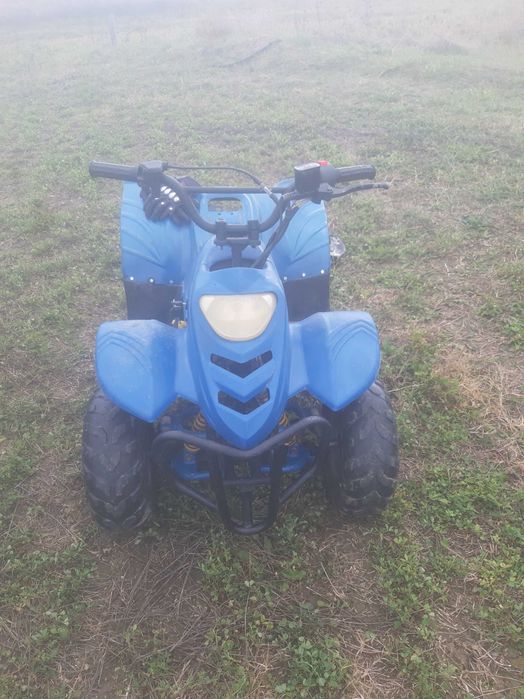 ATV copii 49cc 4T – Albastru, stare bună