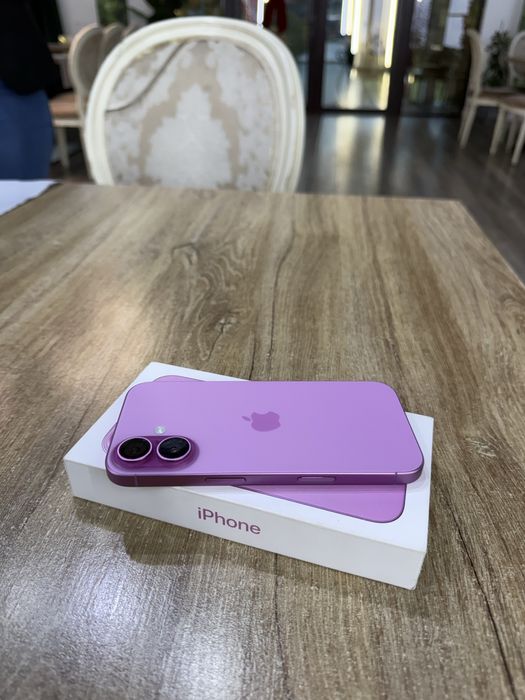 Iphone 16 plus pink cu factura garantie!   !