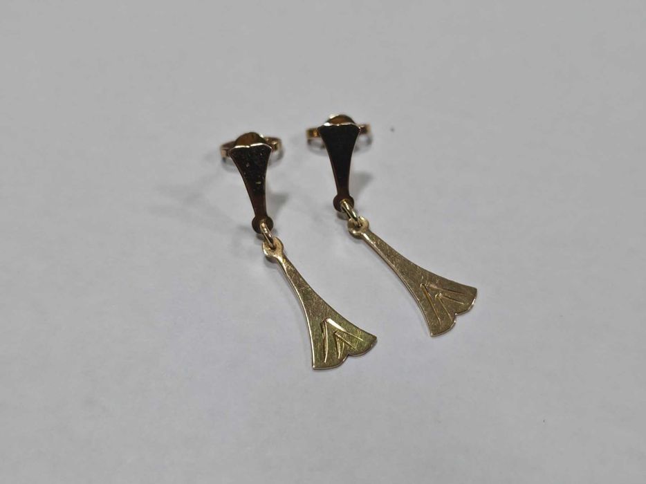 Дамски златни обеци 14К 585 / 2,18 гр.