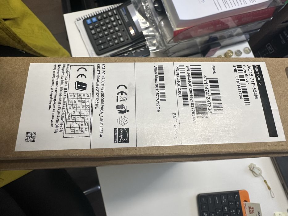 Лаптоп Acer Average Aspire Go 15 Silver