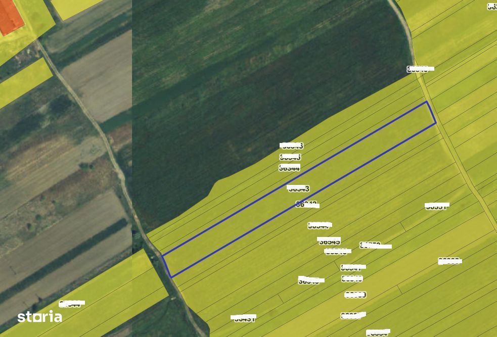 Teren extravilan, Comuna Zatreni,  Jud. Valcea