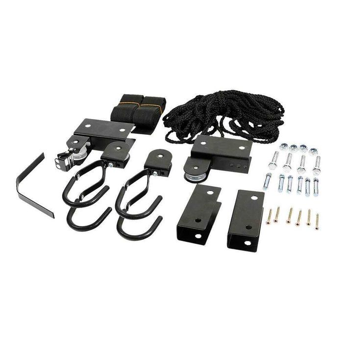 Стойка с куки MENABO за таван за съхранение на Автобокс Багаж Колело