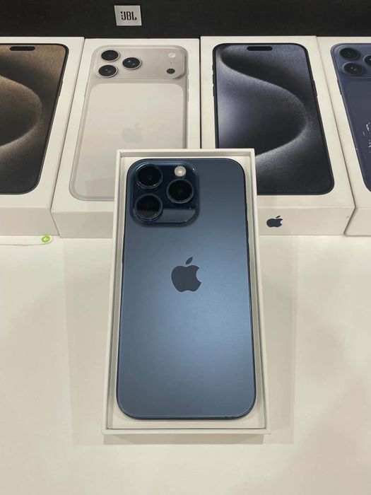 iPhone 15 Pro Blue Titanium