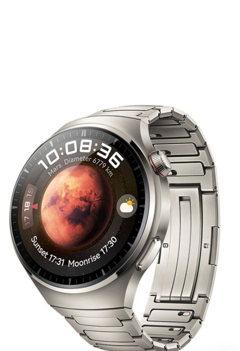 Smartwatch Huawei Watch 4 Pro, 48mm, Titanium, ecran ciobit, 100% functional