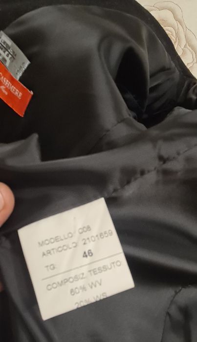 Пальто кашемир, Италия