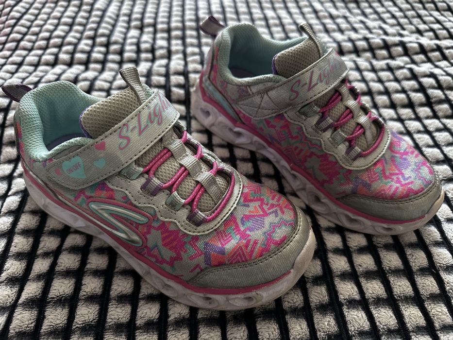 Кроссовки SKECHERS для девочки, размер 30