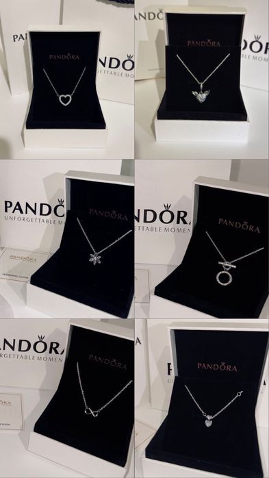 Pandora цепочки серебро