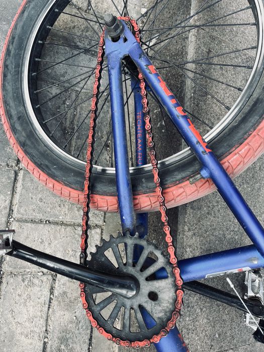 Бмх tech team mack 2020 в красном цвете