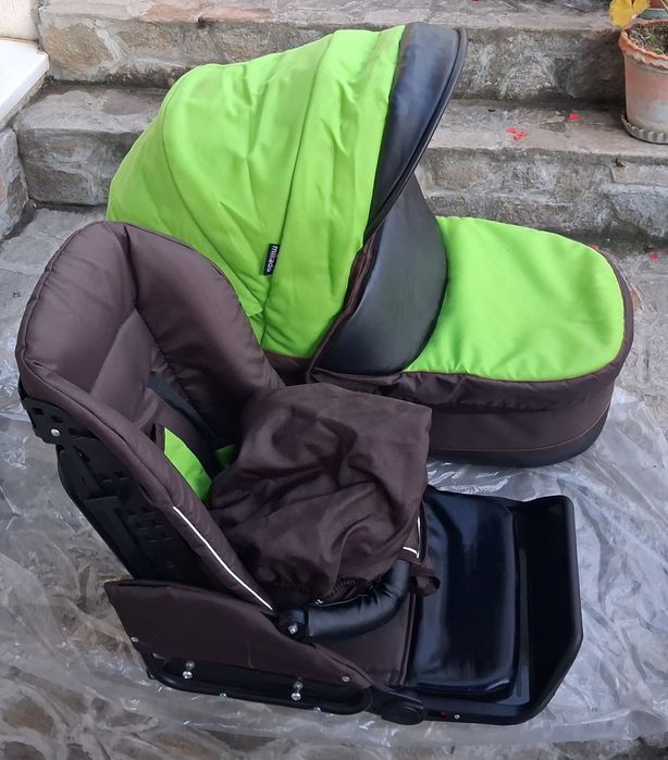 Бебешка количка Mikado Aston Bravo 3в1