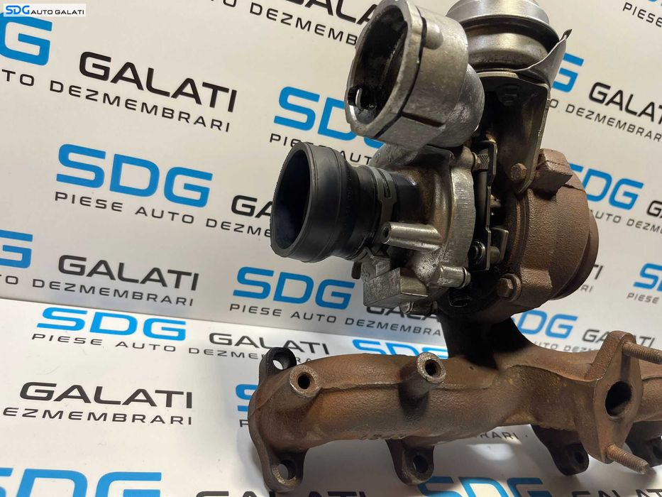 Turbo Turbina Turbosuflanta Volkswagen Golf 5 1.9 TDI BKC BXE BRU BXF 2004 - 2008 Cod 03G253014F [M9273]