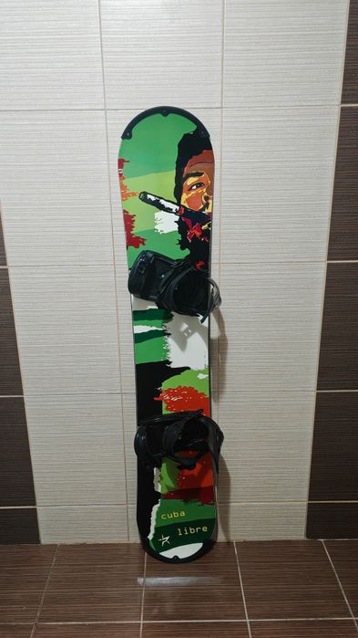 Snowboard Cuba Libre Orange Pale - Taille 145 Cm, Neuf Sous Emballage