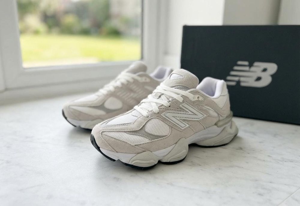 Adidasi New Balance 9060 Alb Premium