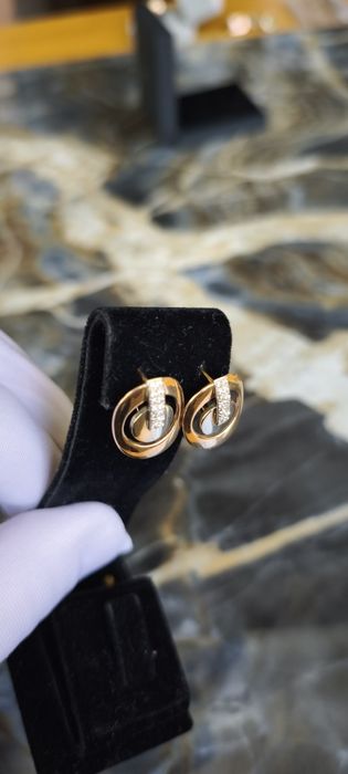 Золотые серьги 585 проба