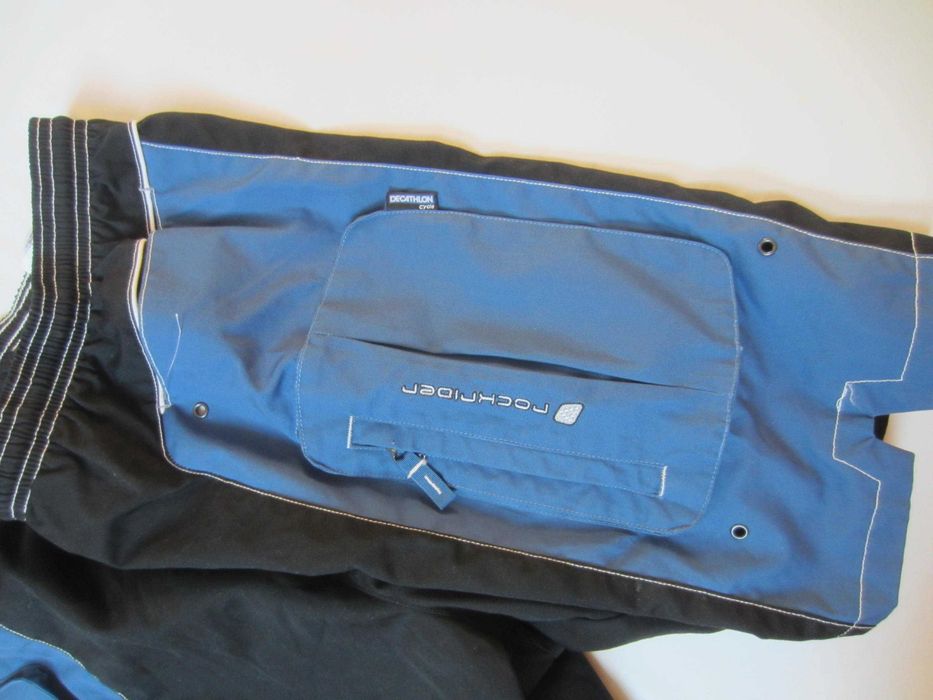 Pantalon ciclism MTB, Decathlon Rockrider, masura XXL,65%poliester+35%bumbac, stare f. buna-ca nou