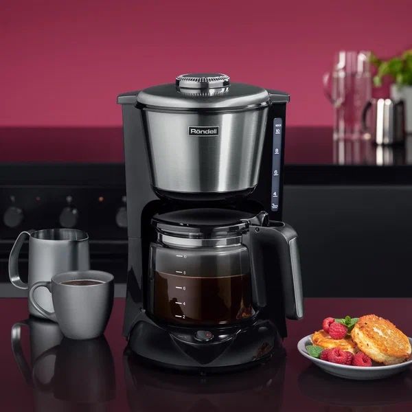Кофеварка Rondell RDE-1100 RDE-1100, капельная, американо
