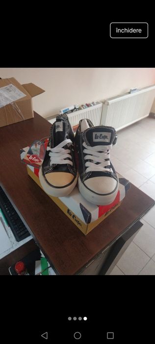Tenisi Lee Cooper,Negru, 38
