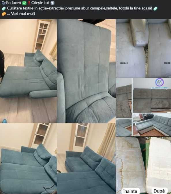 Servicii Curatare Canapea Saltea Auto Curatenie Generala Constructor