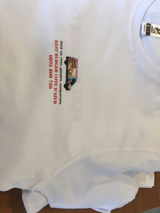 Рекламни тениски с печат от 2.99