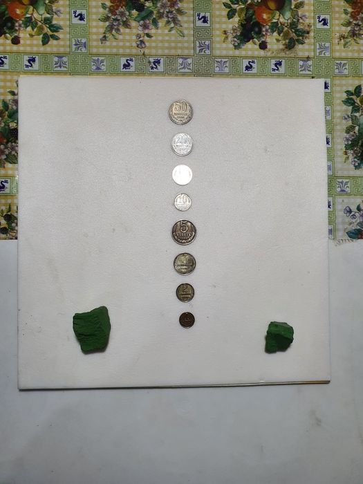 Монеты СССР 1986г с 50к по 1к все