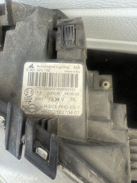 Far stanga far dreapta faruri Mini Cooper r56 2006 - 2011
