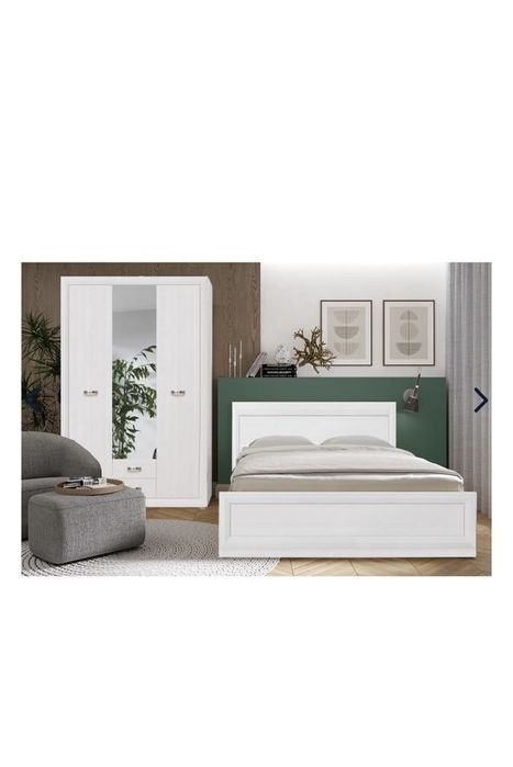 Спальный кровать и шифоньер