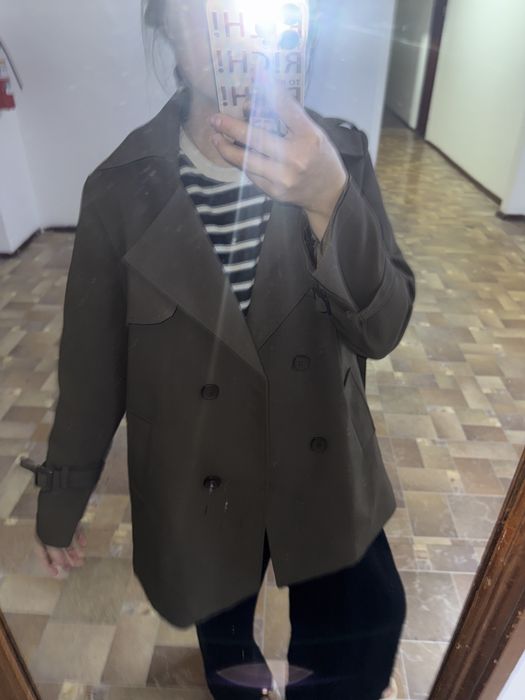 Новый укороченный тренч