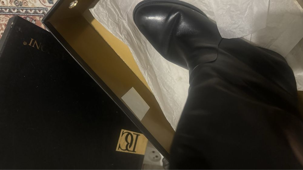 Сапоги BASCONI  на каблуке и без