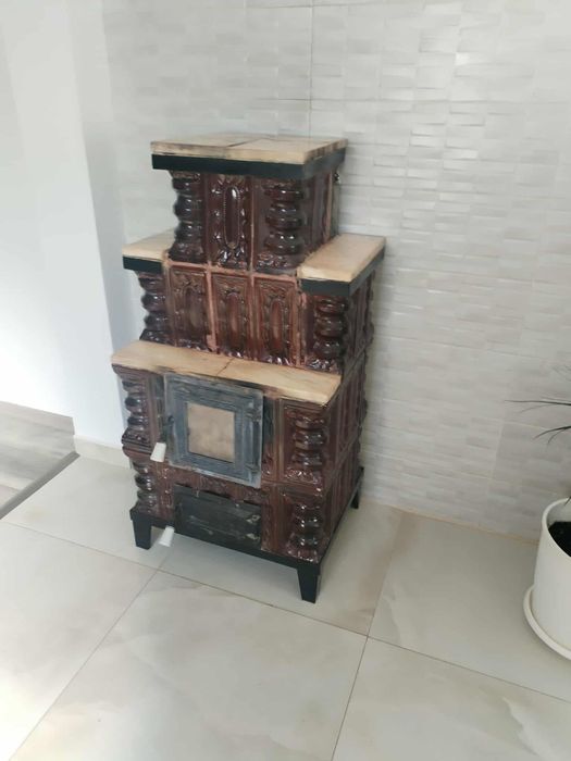 Soba pe lemne folosita câteva luni