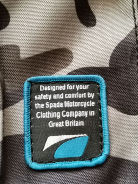 Текстилно водоустойчиво яке за мотор Spada Camo 2