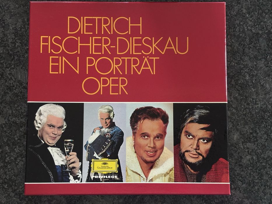 Грамофонни плочи Dietrich Fischer-Dieskau – Ein Porträt (Oper) | BOX SET + Плакат