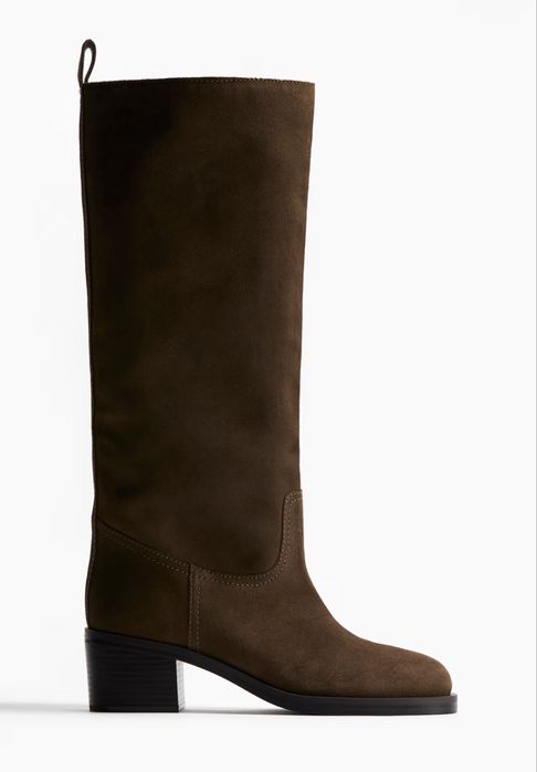 Ботуши естествена кожа max mara