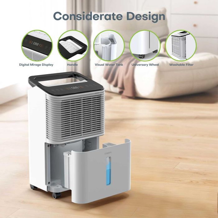 ПРОМО 2г Гаранция Обезвлажнител Влагоабсорбаор CONOPU DNS65 16л/Ден