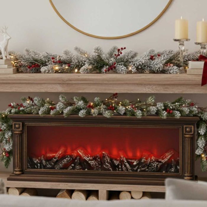 LED камина с ефект на жар – уют и атмосфера без дим и огън