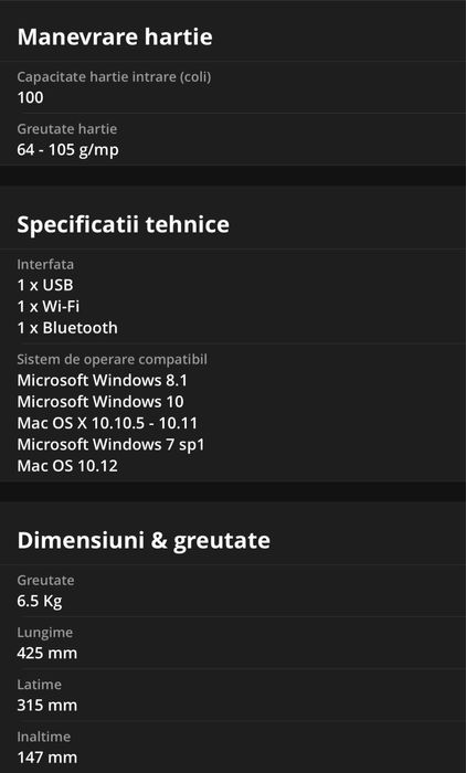 Imprimanta CANON TS5150