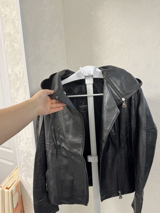 Продам кожаный пиджак