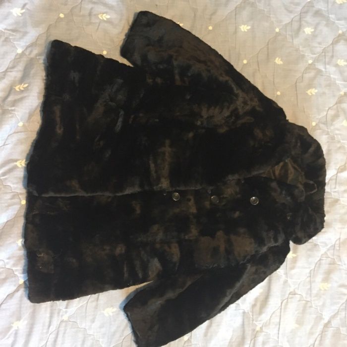 Детская мутоновая шубка