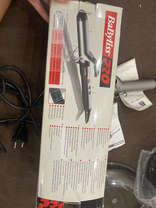 Плойка классическая babyliss pro titanium-tourmaline