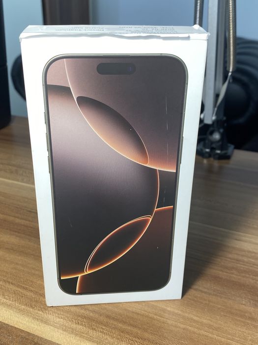 iPhone 16 Pro Max • 256 GB •Desert Titanium
