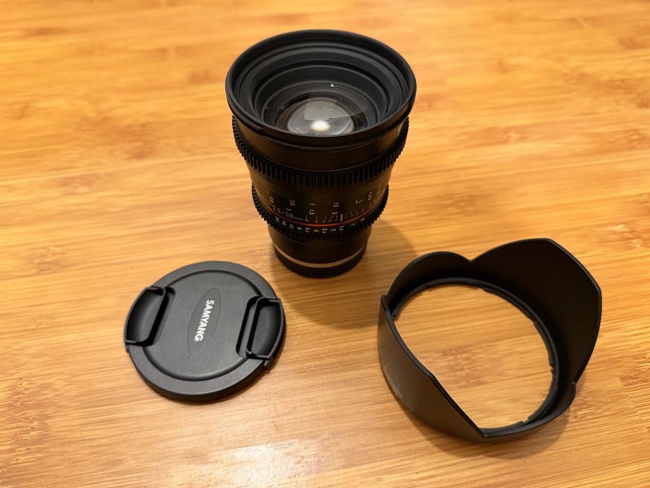 Obiectiv Samyang 50mm T/1.5 AS UMC CINE (Sony E Mount)