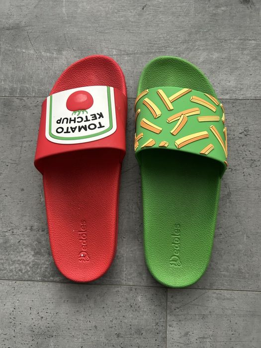 Двуцветни Чехли 43 номер