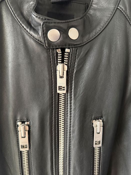 Мъжко кожено яке Hugo Boss