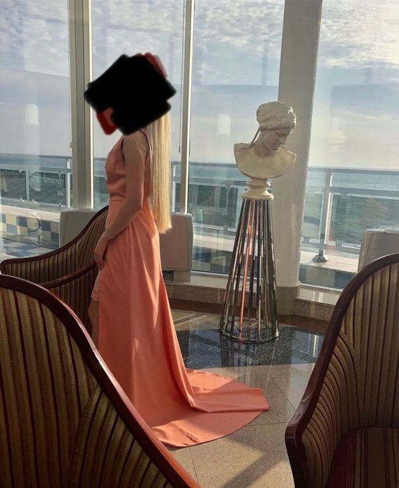 Платье со шлейфом ISABEL GARCIA