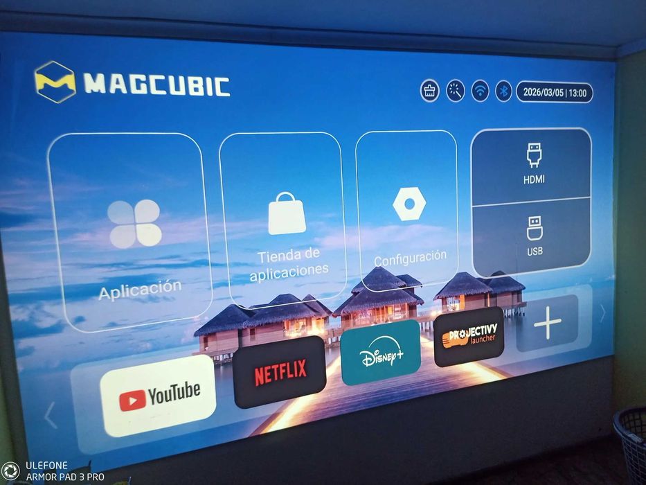 Смарт LED Проектор Magcubic® HY450MAX Android 14 8K 1100 ANSI Лумена