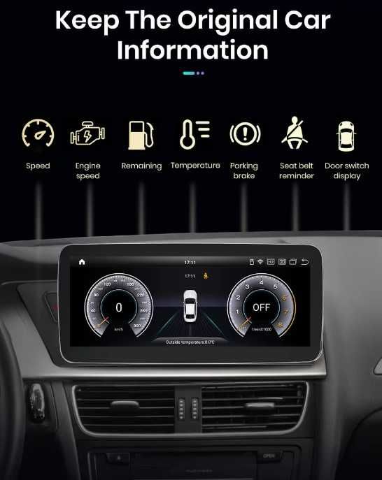 Navigatie Android AUDI A4 A5 Dedicata