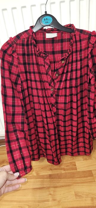 Cămașă in carouri fete Noua