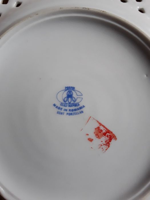 Platou porțelan made in ROMANIA