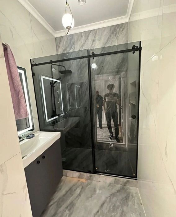 Душевая кабина каленное стекло 10 мм