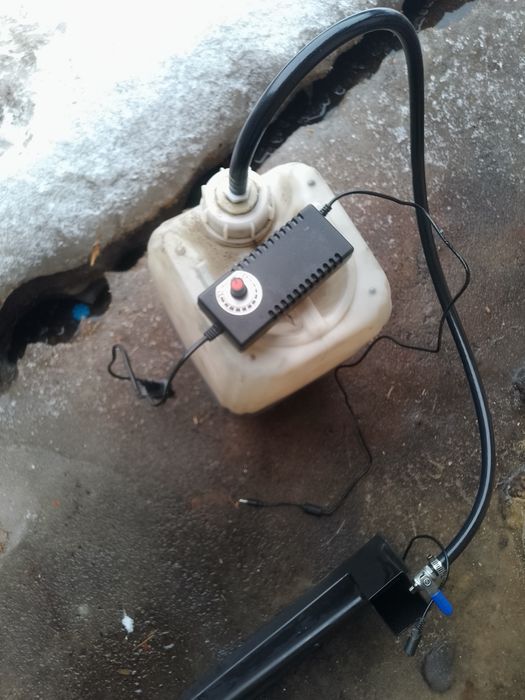 Горелка на отработанном масле.