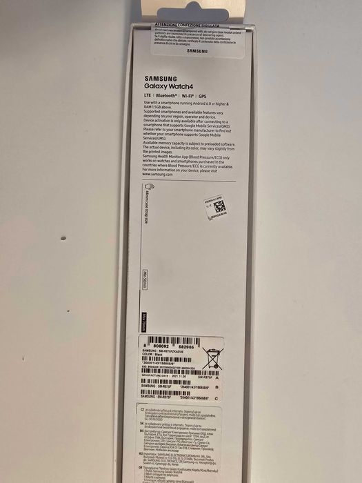 Smartwatch Samsung Galaxy Watch 4, 44mm, LTE, Negru, curea silicon