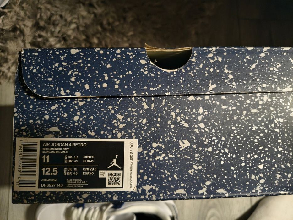 Jordan 4 midnight navy